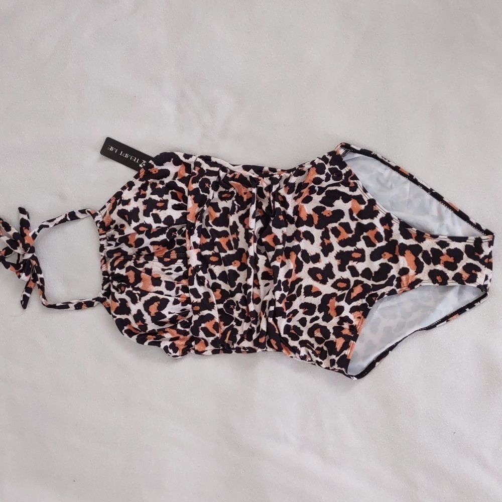 New Animal Print One Piece Size S
